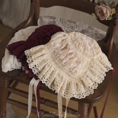 Hoshibako Works Air Flora Elegant Bonnet(Limited Pre-Order/3 Colours/Full Payment Without Shipping)